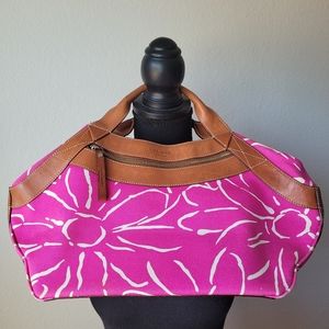 Kate Spade Hot Pink Floral Satchel